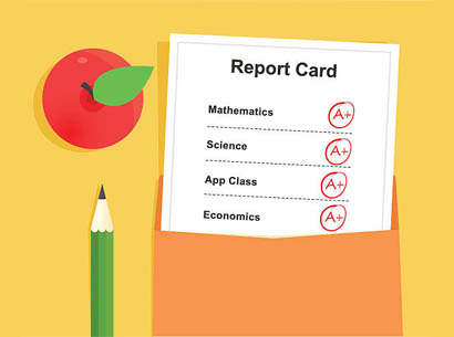  report card clipart